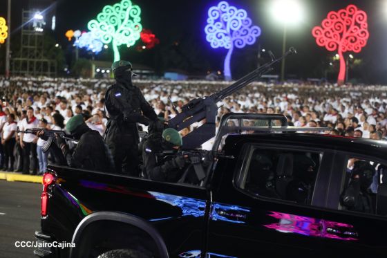 Acto central del 47.° aniversario del triunfo de la Revolución Popular Sandinista