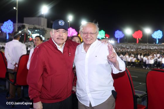 Acto central del 47.° aniversario del triunfo de la Revolución Popular Sandinista