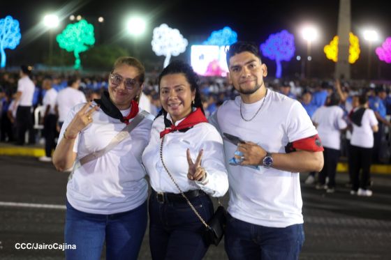 Acto central del 47.° aniversario del triunfo de la Revolución Popular Sandinista