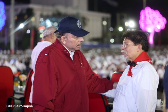 Acto central del 47.° aniversario del triunfo de la Revolución Popular Sandinista