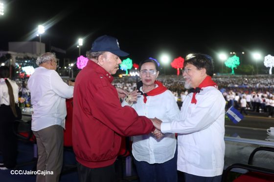 Acto central del 47.° aniversario del triunfo de la Revolución Popular Sandinista