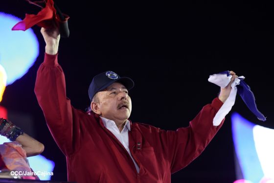 Acto central del 47.° aniversario del triunfo de la Revolución Popular Sandinista