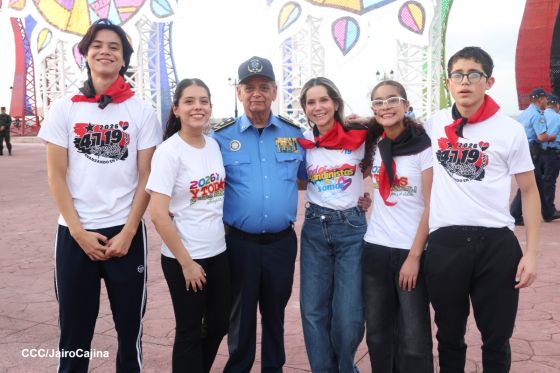 Acto central del 47.° aniversario del triunfo de la Revolución Popular Sandinista