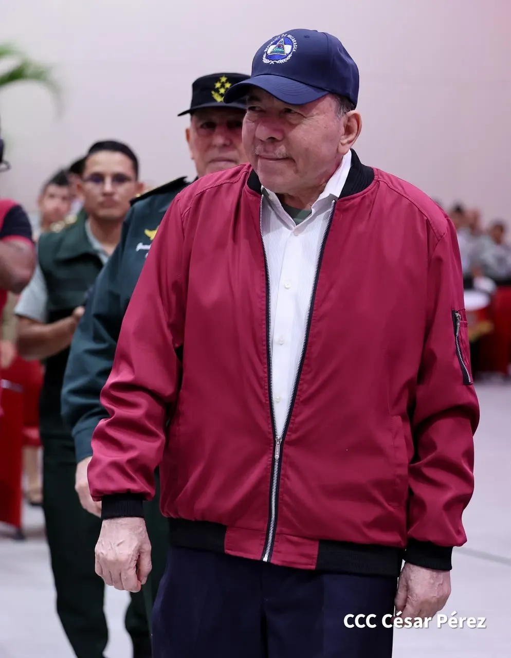 Acto del 47.º aniversario de fundación de la Fuerza Aérea y Defensa Antiaérea del Ejército de Nicaragua