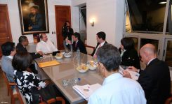 Presidente Daniel sostiene encuentro con el presidente del BID
