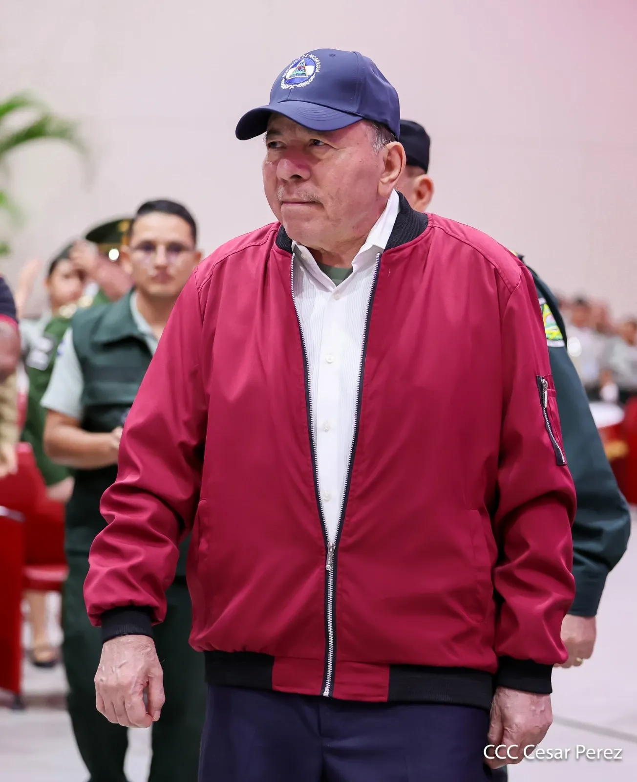 Acto del 47.º aniversario de fundación de la Fuerza Aérea y Defensa Antiaérea del Ejército de Nicaragua