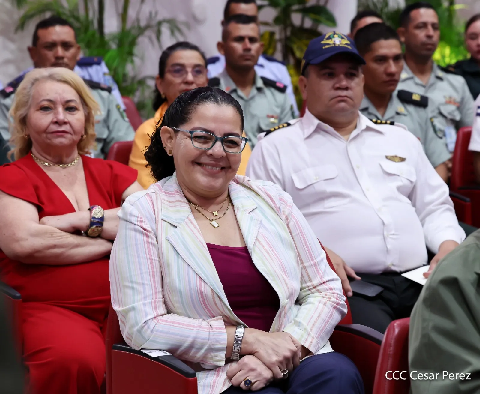 Acto del 47.º aniversario de fundación de la Fuerza Aérea y Defensa Antiaérea del Ejército de Nicaragua