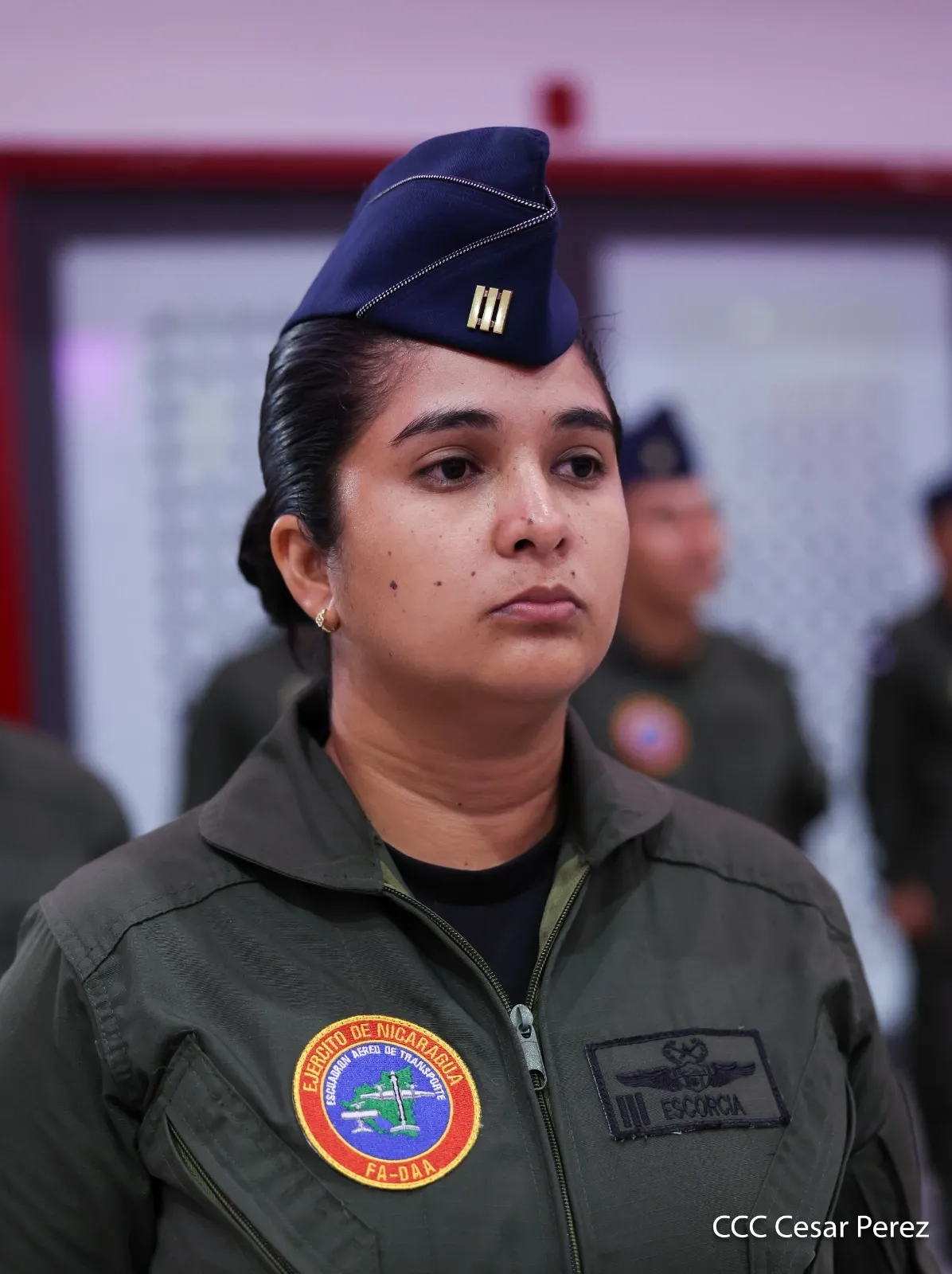 Acto del 47.º aniversario de fundación de la Fuerza Aérea y Defensa Antiaérea del Ejército de Nicaragua