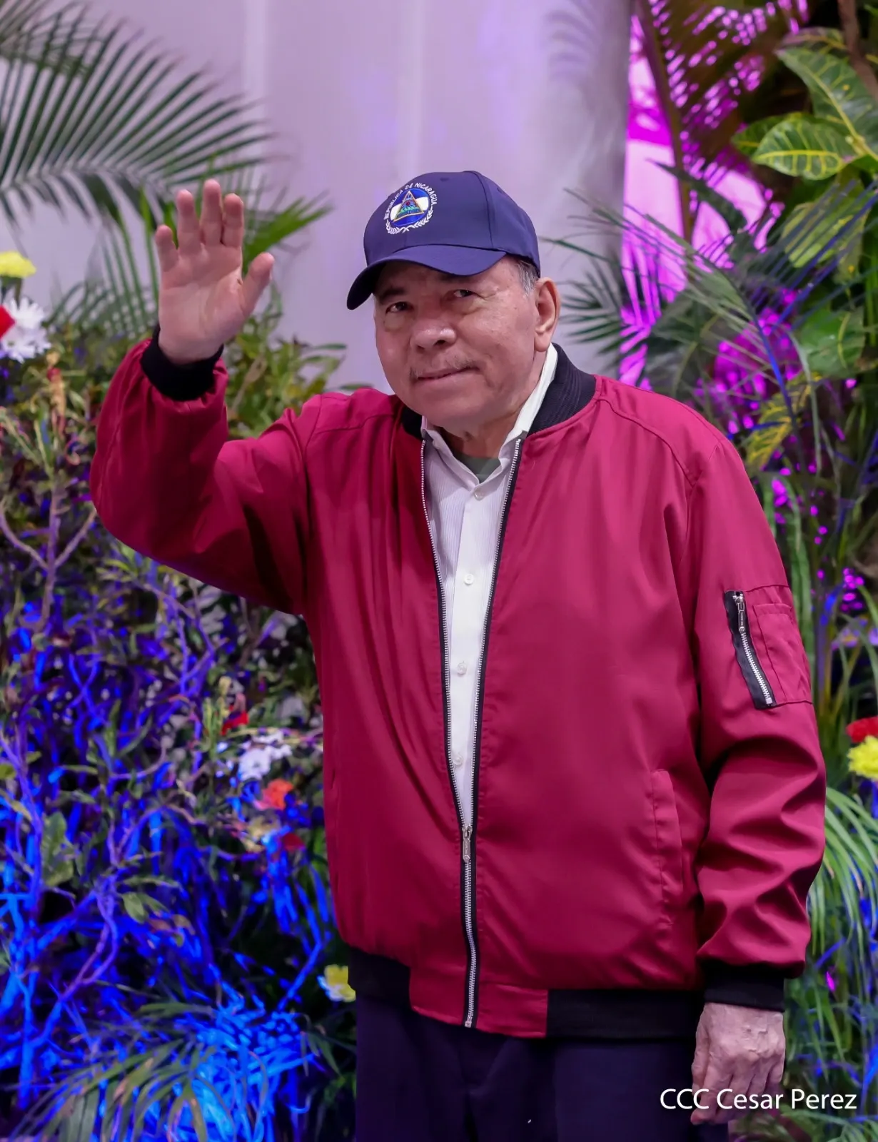 Acto del 47.º aniversario de fundación de la Fuerza Aérea y Defensa Antiaérea del Ejército de Nicaragua
