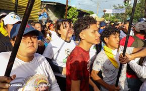 Santo Domingo de Guzmán regresa a su morada en Las Sierritas