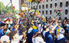 Santo Domingo de Guzmán regresa a su morada en Las Sierritas