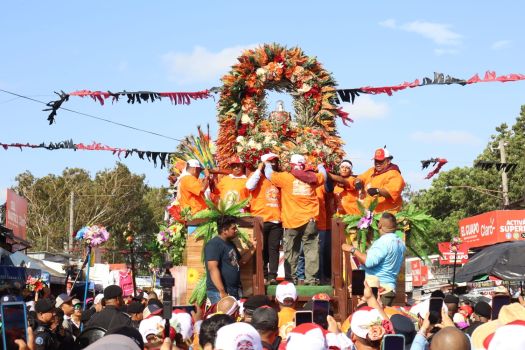 Santo Domingo de Guzmán regresa a su morada en Las Sierritas