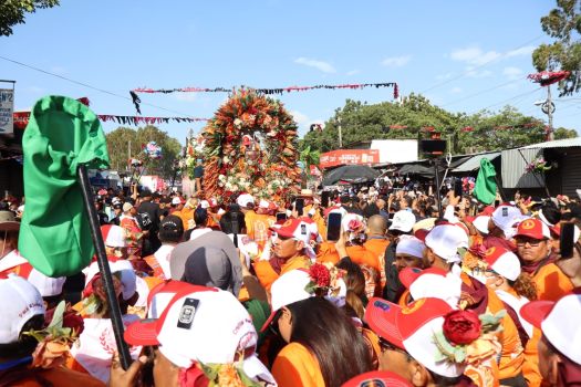 Santo Domingo de Guzmán regresa a su morada en Las Sierritas