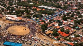 Santo Domingo de Guzmán regresa a su morada en Las Sierritas