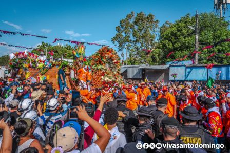 Santo Domingo de Guzmán regresa a su morada en Las Sierritas