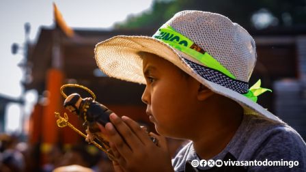 Santo Domingo de Guzmán regresa a su morada en Las Sierritas