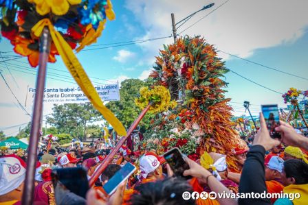 Santo Domingo de Guzmán regresa a su morada en Las Sierritas