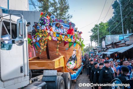 Santo Domingo de Guzmán regresa a su morada en Las Sierritas