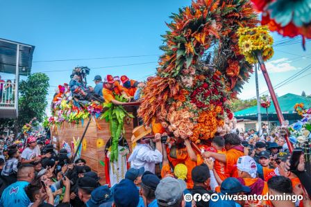 Santo Domingo de Guzmán regresa a su morada en Las Sierritas