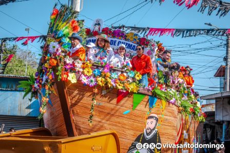 Santo Domingo de Guzmán regresa a su morada en Las Sierritas