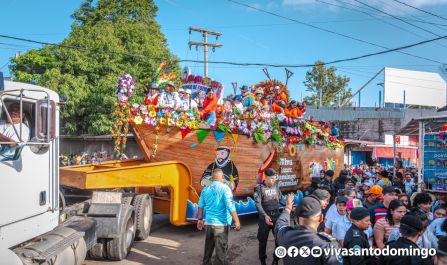 Santo Domingo de Guzmán regresa a su morada en Las Sierritas