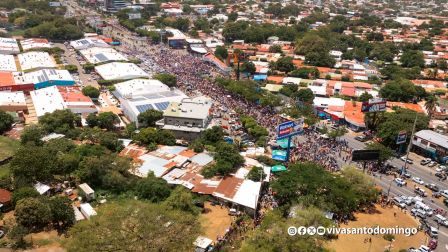 Santo Domingo de Guzmán regresa a su morada en Las Sierritas