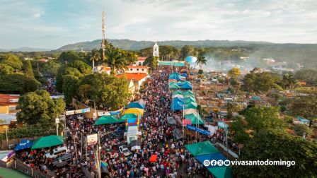 Santo Domingo de Guzmán regresa a su morada en Las Sierritas