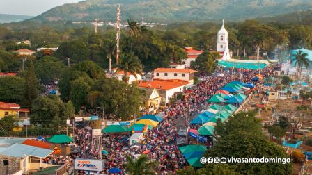 Santo Domingo de Guzmán regresa a su morada en Las Sierritas