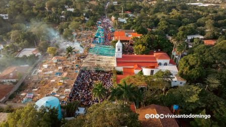 Santo Domingo de Guzmán regresa a su morada en Las Sierritas