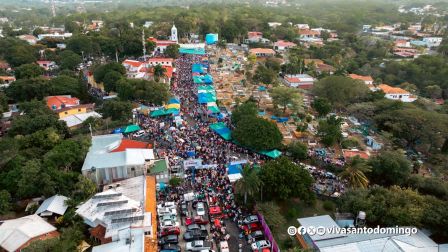 Santo Domingo de Guzmán regresa a su morada en Las Sierritas