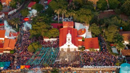 Santo Domingo de Guzmán regresa a su morada en Las Sierritas