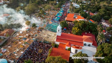 Santo Domingo de Guzmán regresa a su morada en Las Sierritas