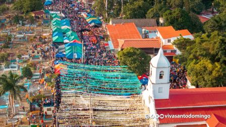 Santo Domingo de Guzmán regresa a su morada en Las Sierritas