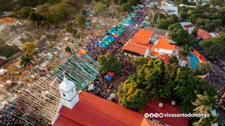 Santo Domingo de Guzmán regresa a su morada en Las Sierritas