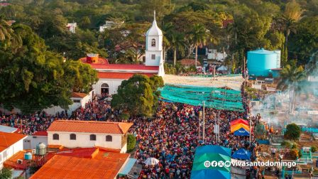 Santo Domingo de Guzmán regresa a su morada en Las Sierritas