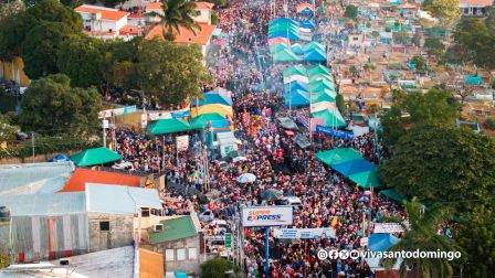 Santo Domingo de Guzmán regresa a su morada en Las Sierritas