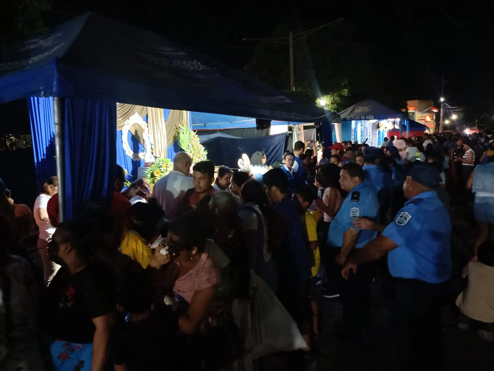 "Gritería Chiquita" en honor a la Asunción de María 