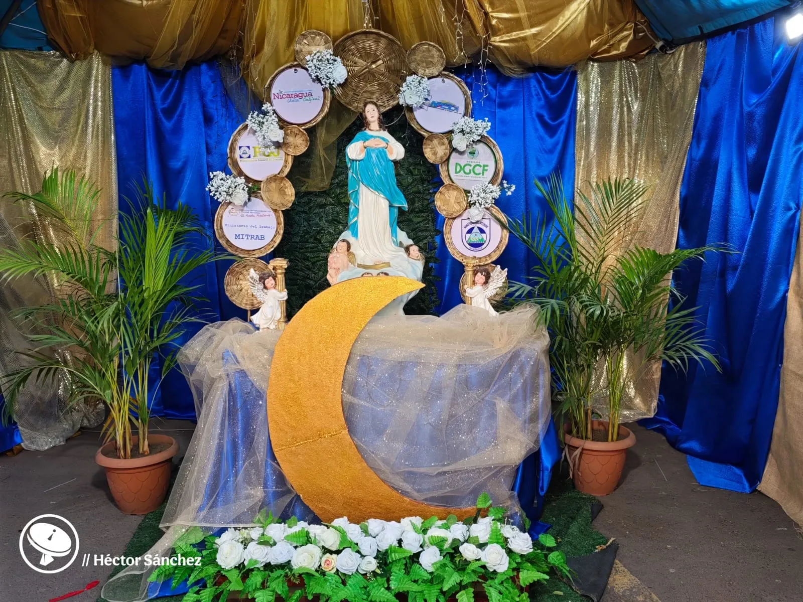 "Gritería Chiquita" en honor a la Asunción de María 