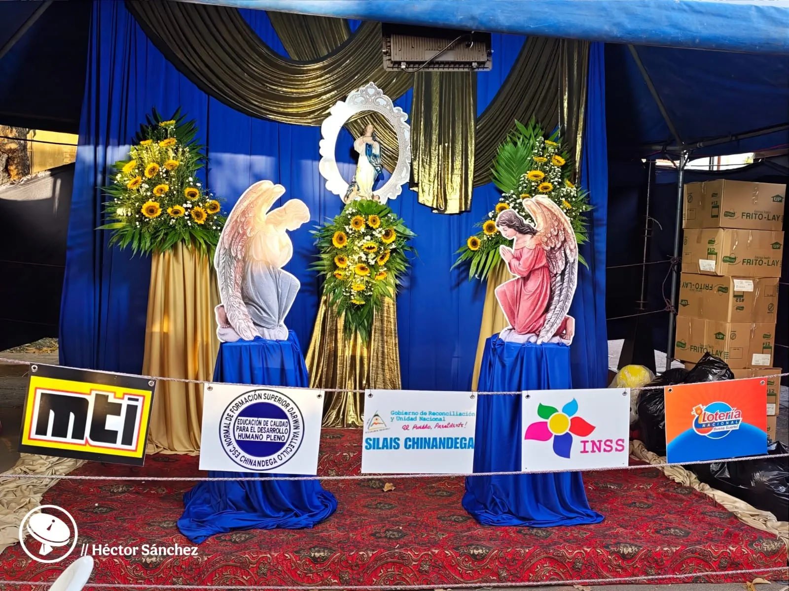 "Gritería Chiquita" en honor a la Asunción de María 