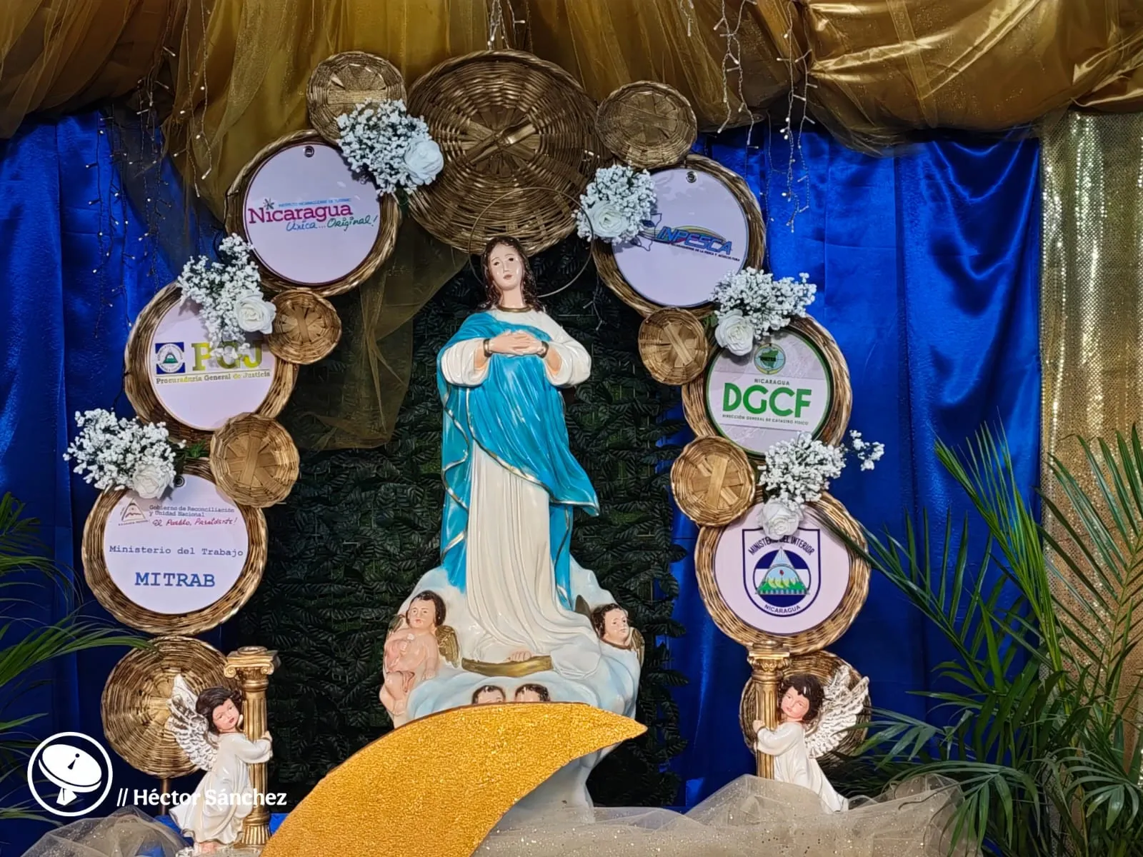 "Gritería Chiquita" en honor a la Asunción de María 