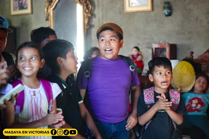 "Gritería Chiquita" en honor a la Asunción de María 