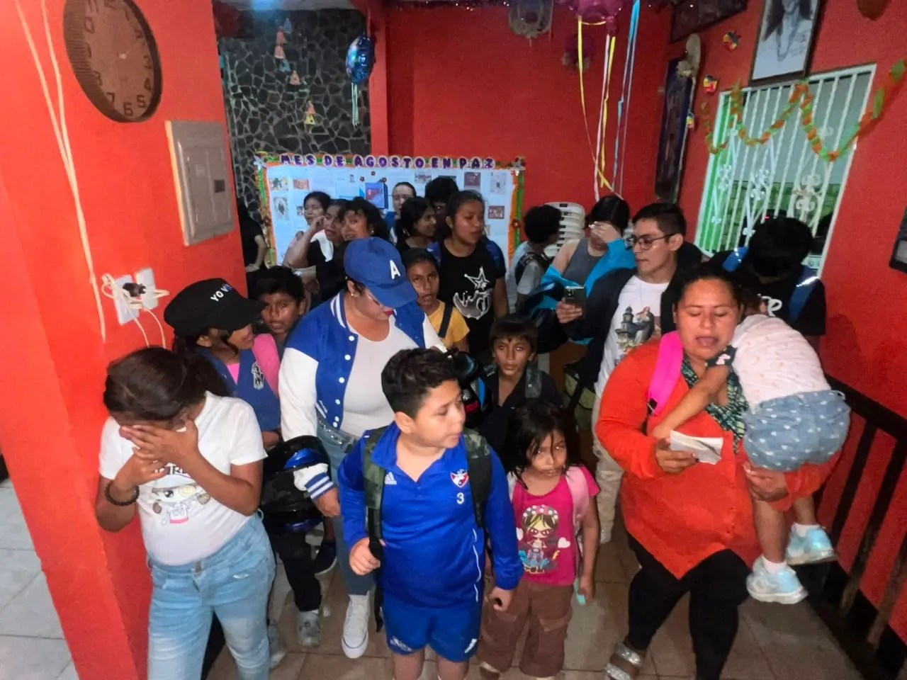 "Gritería Chiquita" en honor a la Asunción de María 
