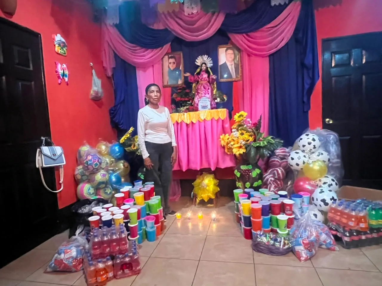 "Gritería Chiquita" en honor a la Asunción de María 