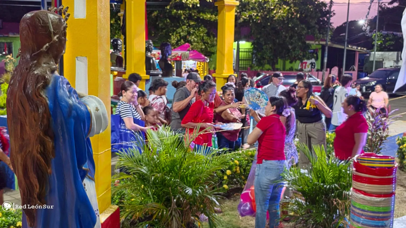 "Gritería Chiquita" en honor a la Asunción de María 