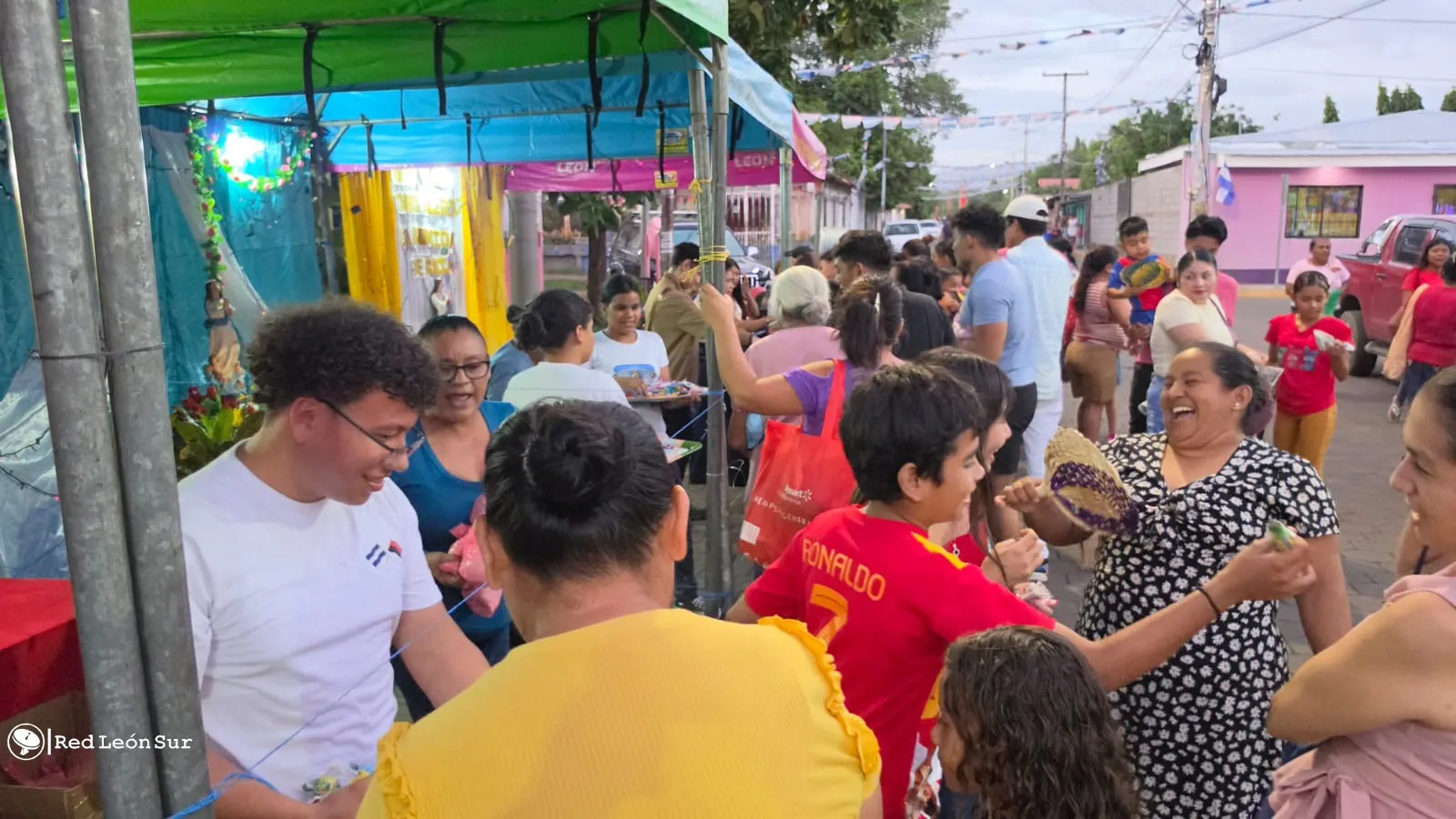 "Gritería Chiquita" en honor a la Asunción de María 