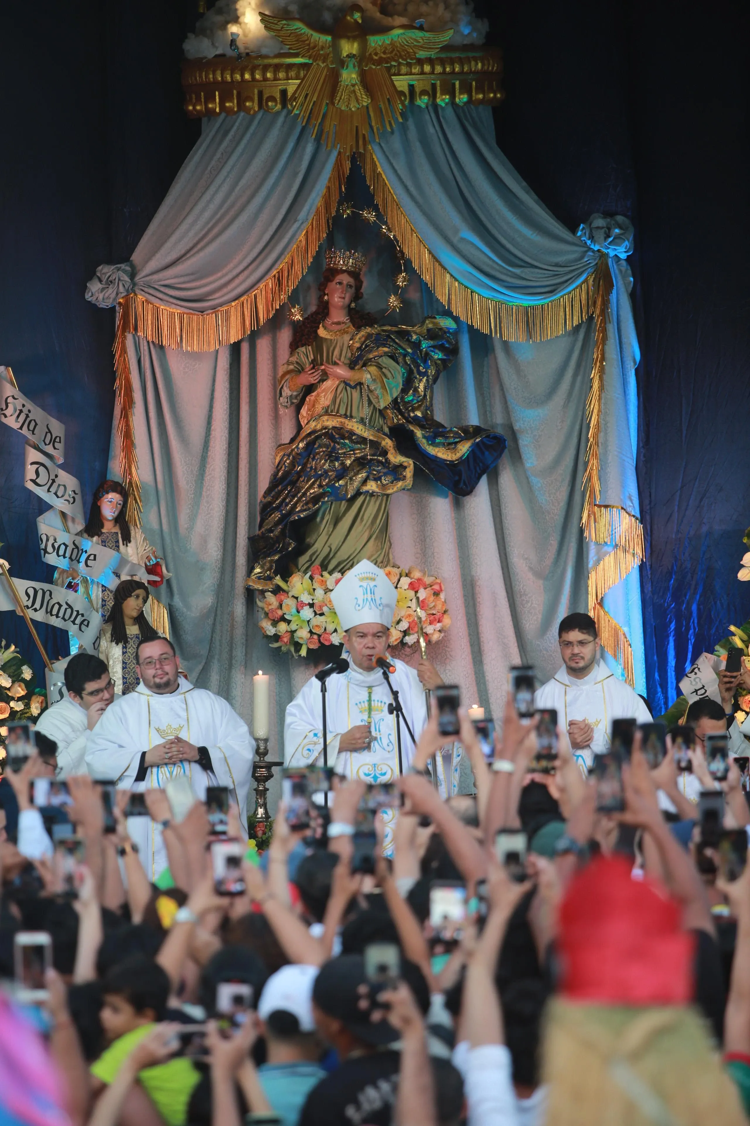 "Gritería Chiquita" en honor a la Asunción de María 