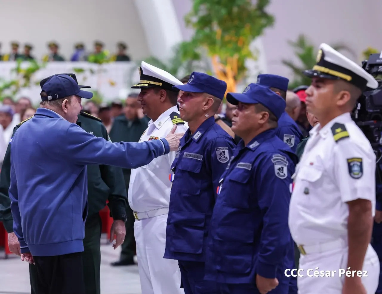 Acto del 46.º aniversario de fundación de la Fuerza Naval del Ejército de Nicaragua