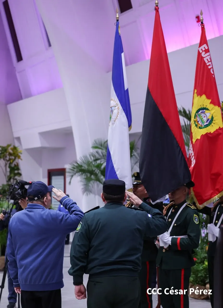 Acto del 46.º aniversario de fundación de la Fuerza Naval del Ejército de Nicaragua
