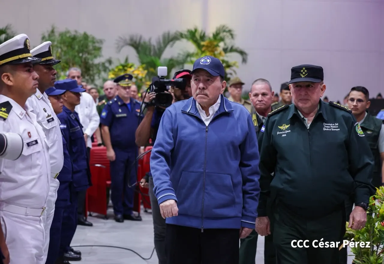Acto del 46.º aniversario de fundación de la Fuerza Naval del Ejército de Nicaragua