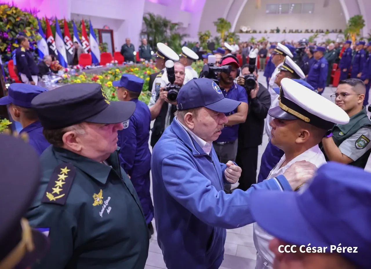 Acto del 46.º aniversario de fundación de la Fuerza Naval del Ejército de Nicaragua